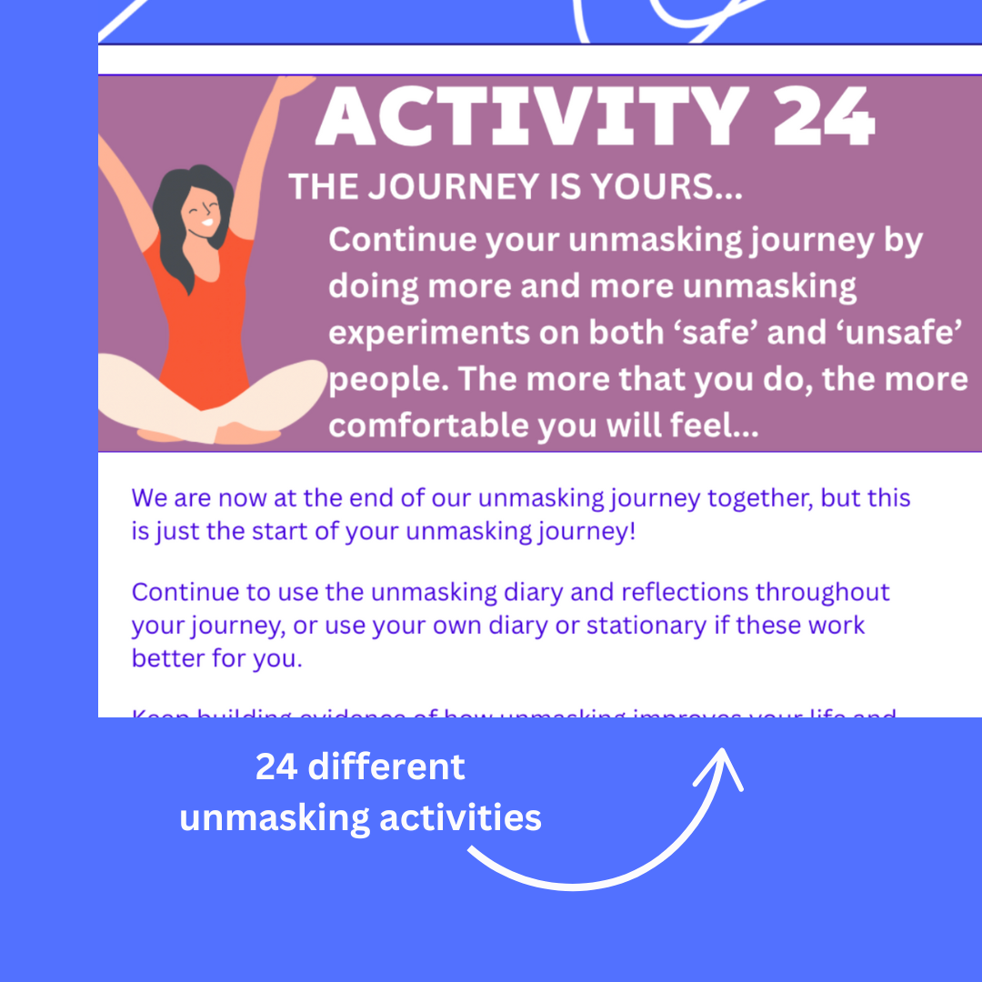 Unmasking Autism Digital WorkBook