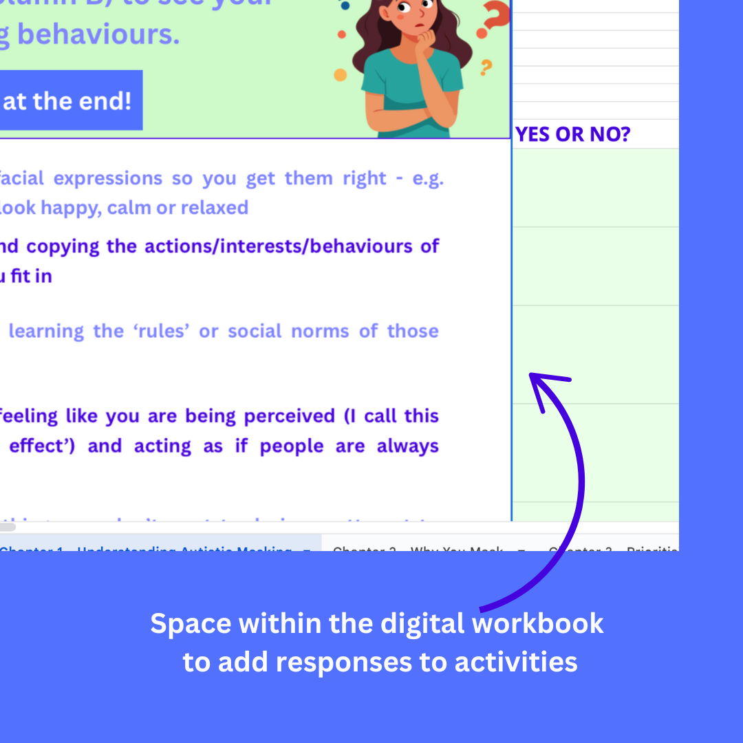 Unmasking Autism Digital WorkBook